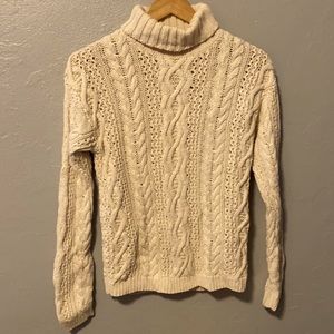 Chunky turtleneck sweater